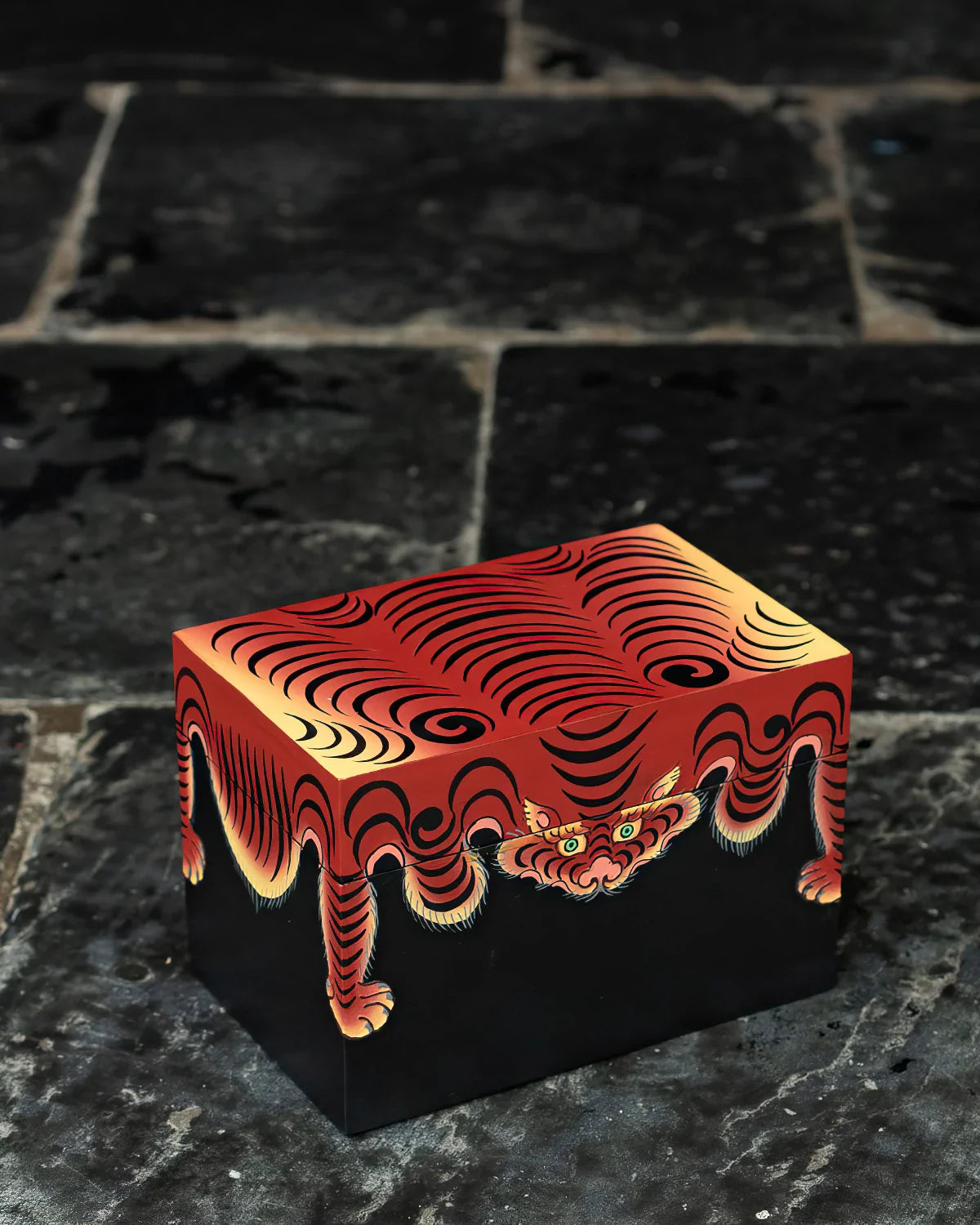 Tiger Skin Gem Box