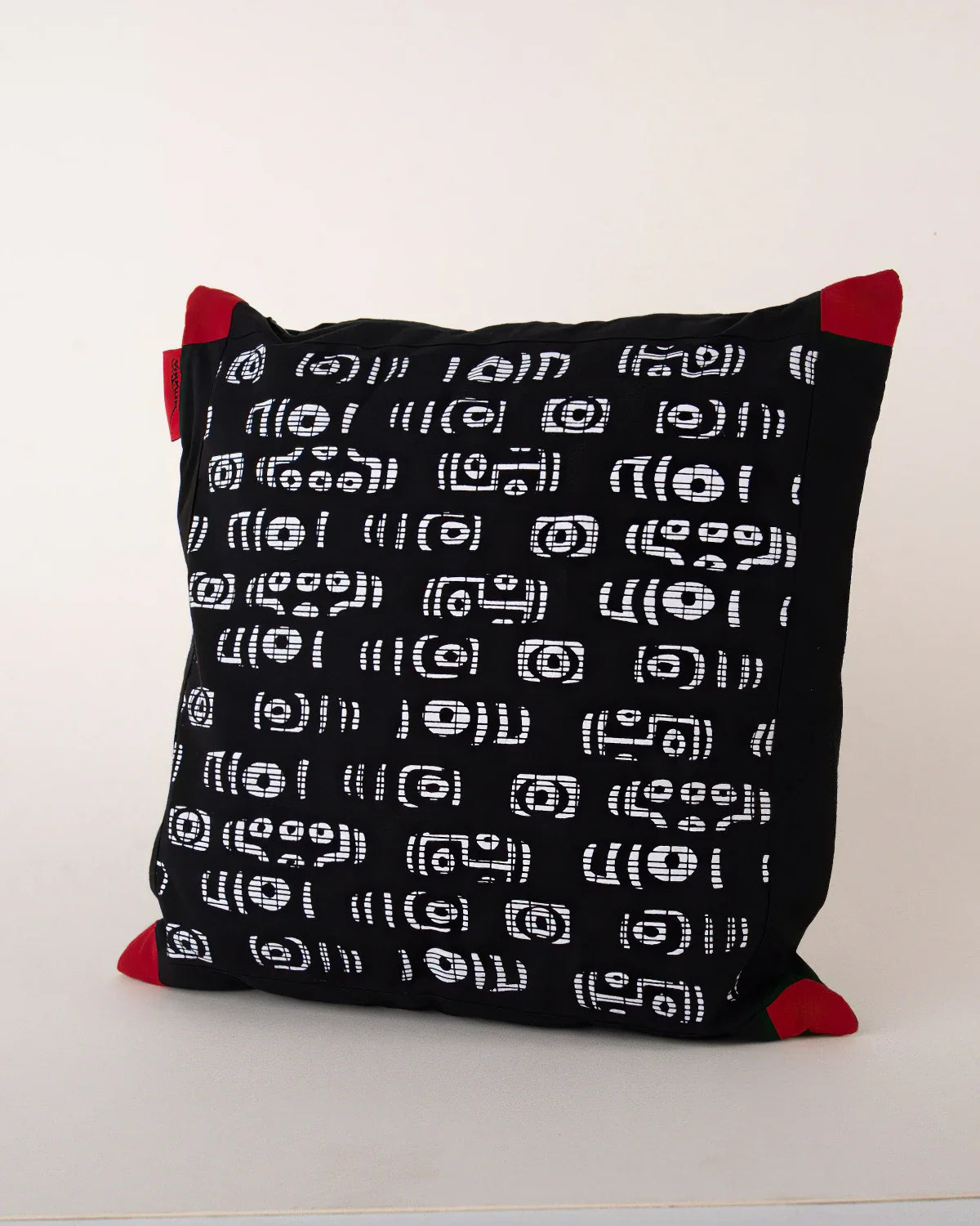 Dzi Cushion Cover Black