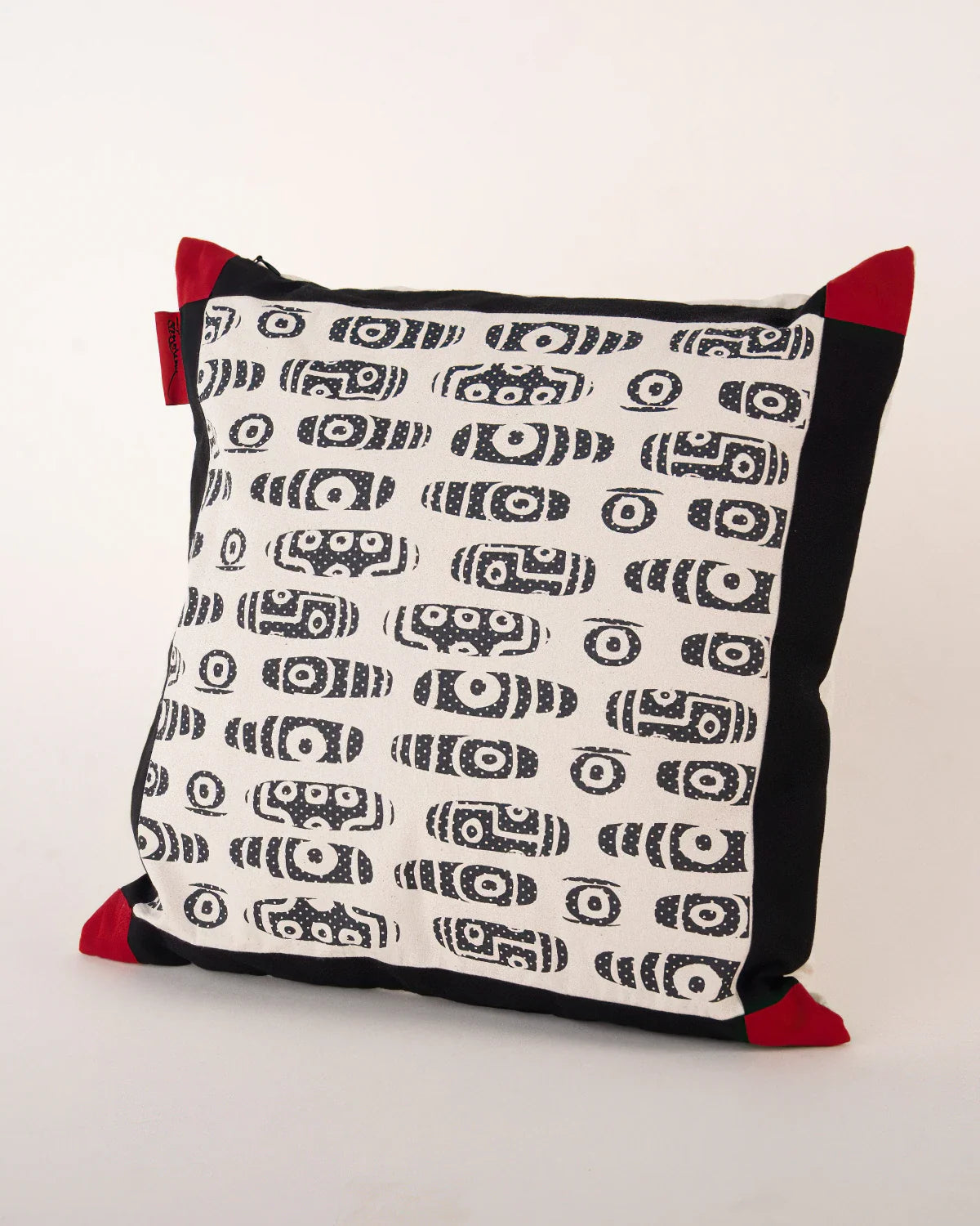 Dzi Cushion Cover White
