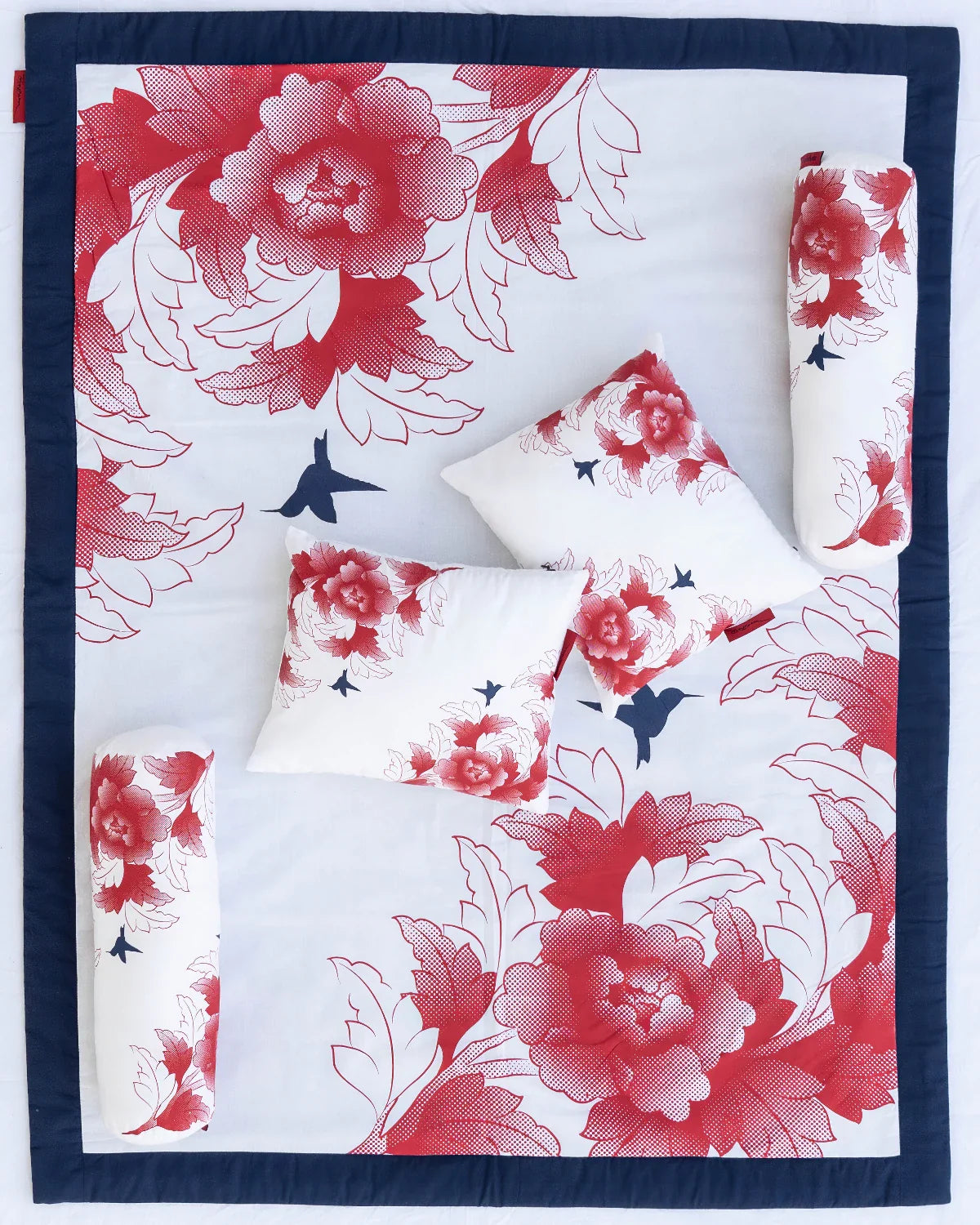 Birds and Flowers Baby Bedding Set