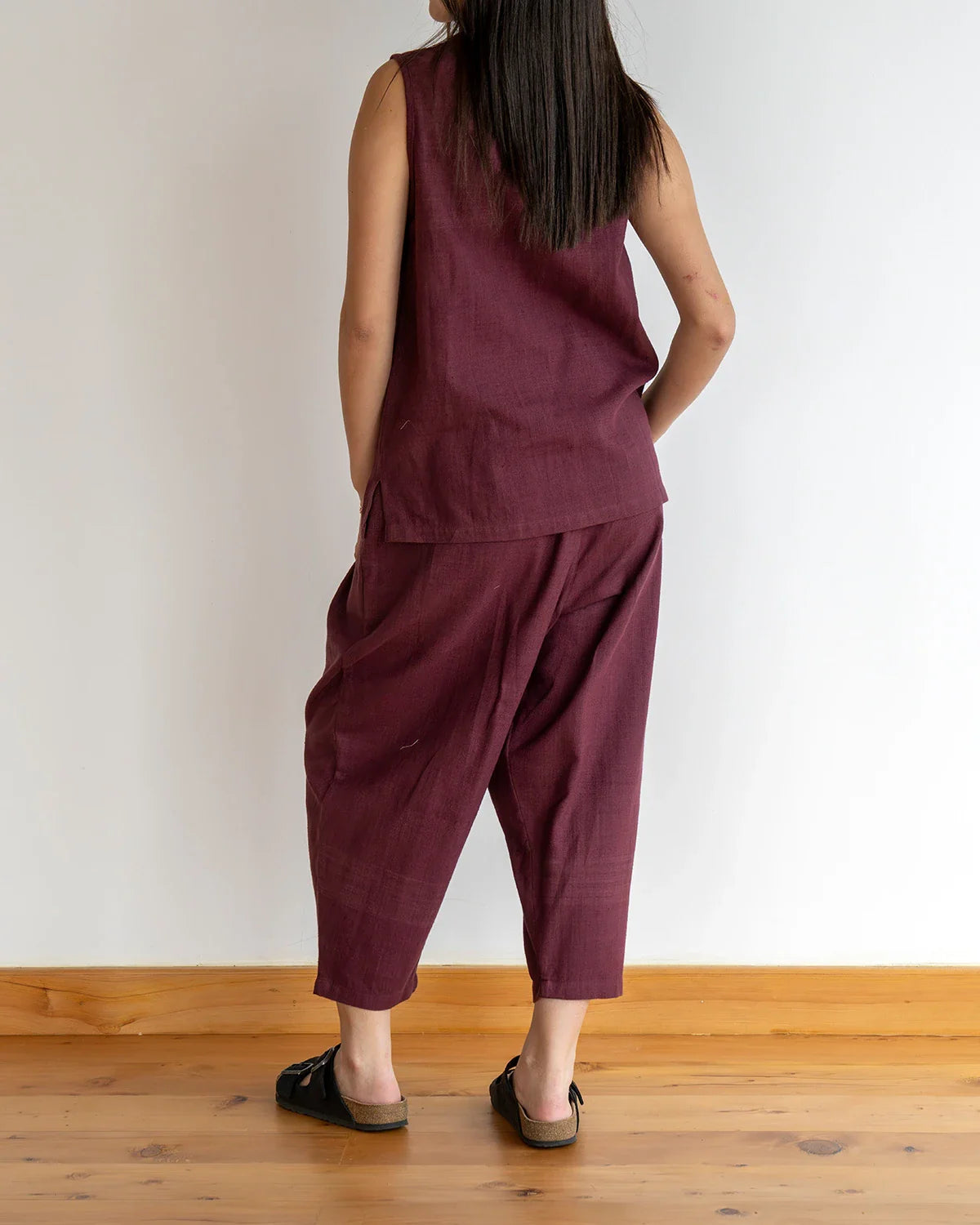 Monk Collar Pajama Set