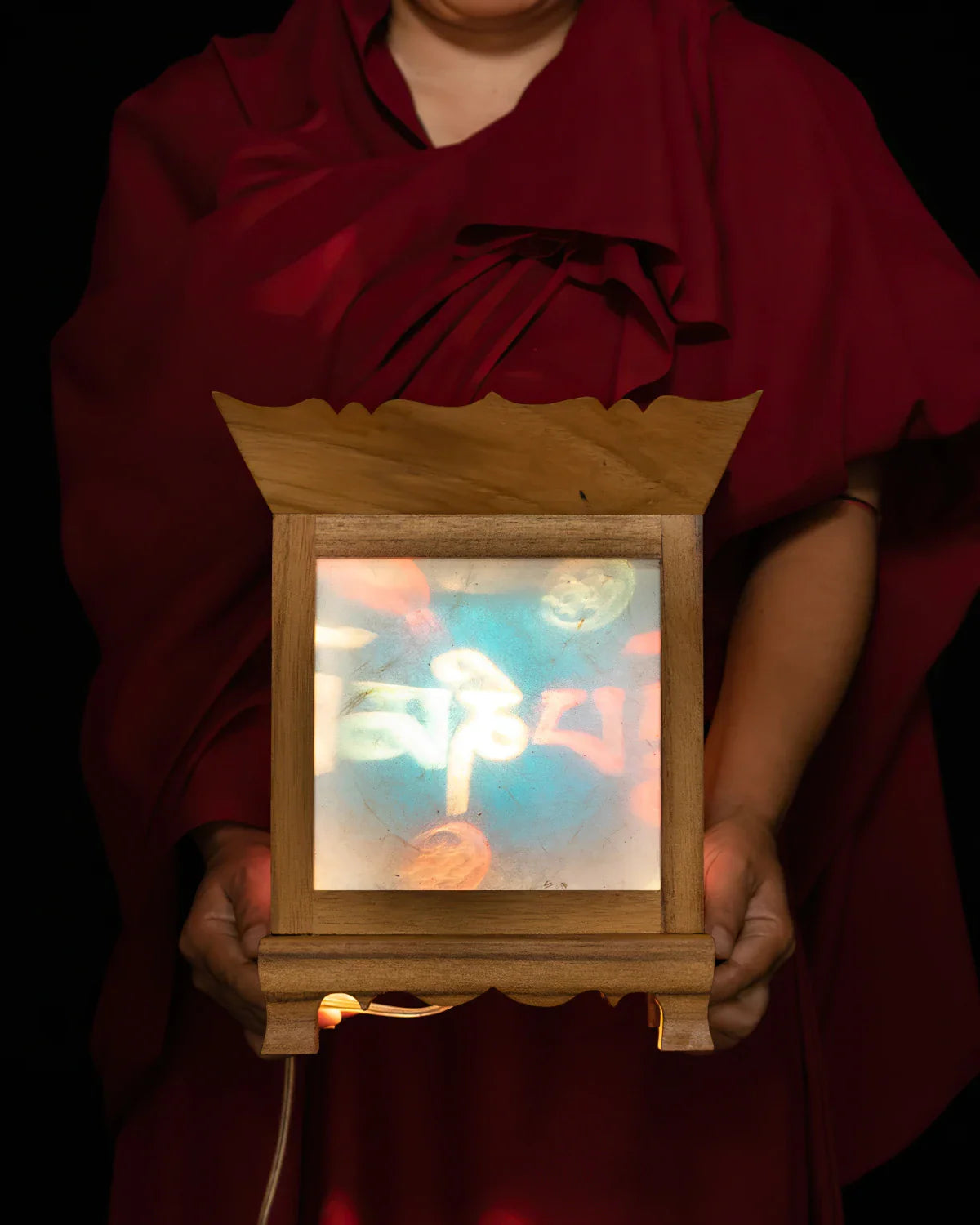 Prayer Wheel Night Lamp