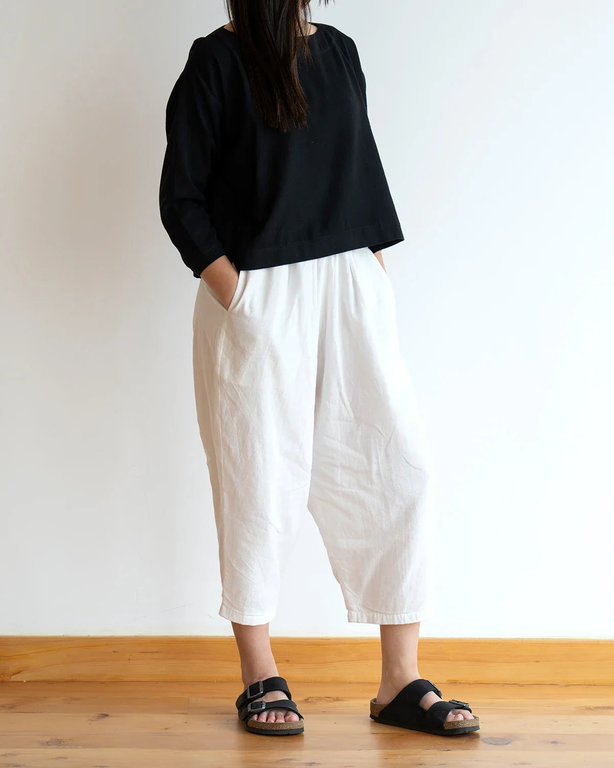 Bubble Pant - White