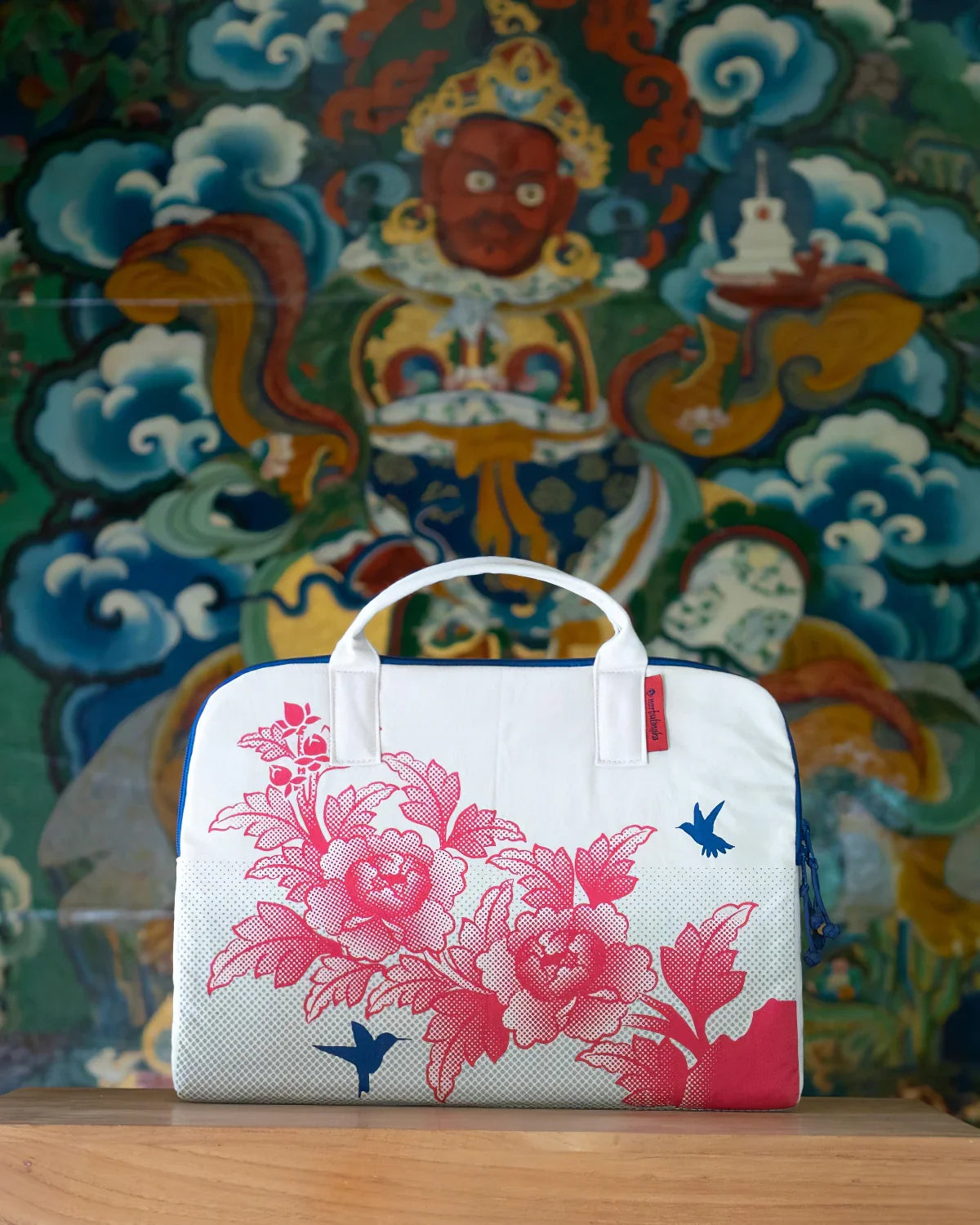 Birds & Flowers Laptop Satchel