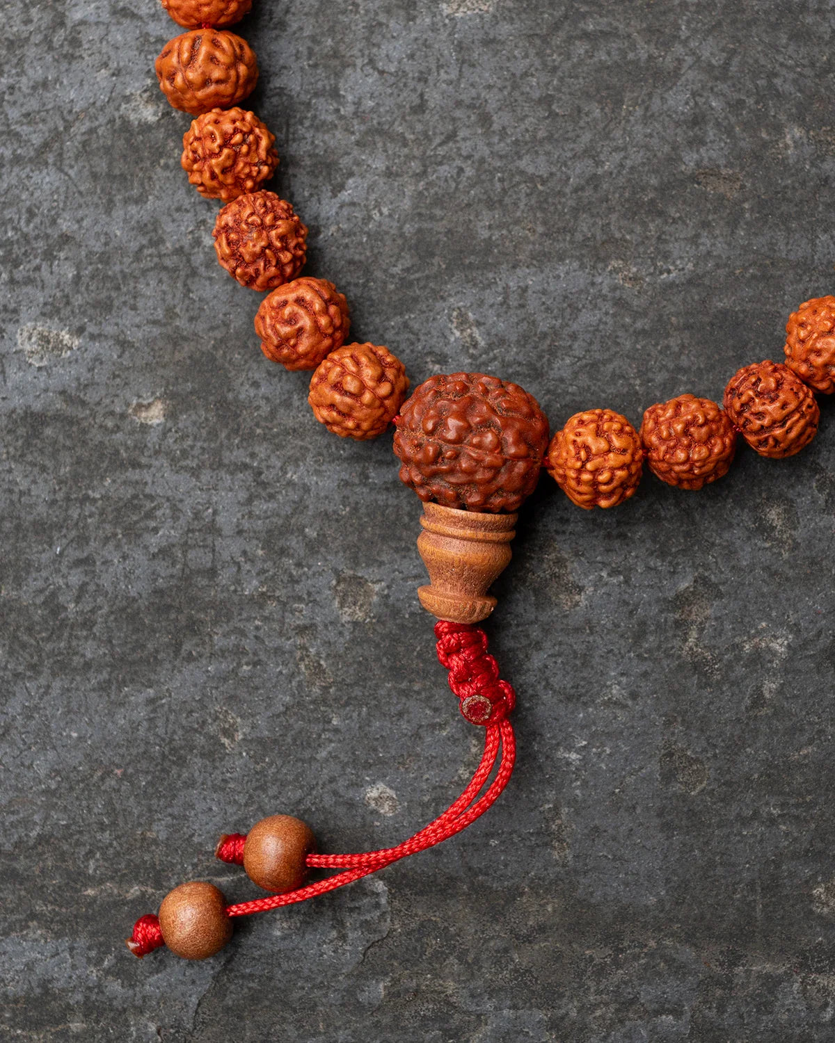 Rudraksha Seed Wrist Mala