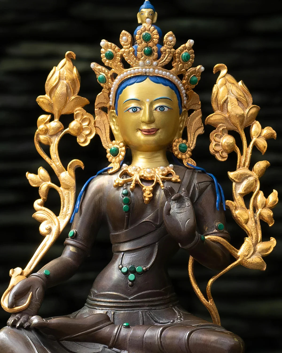 Green Tara 12-inch Statue