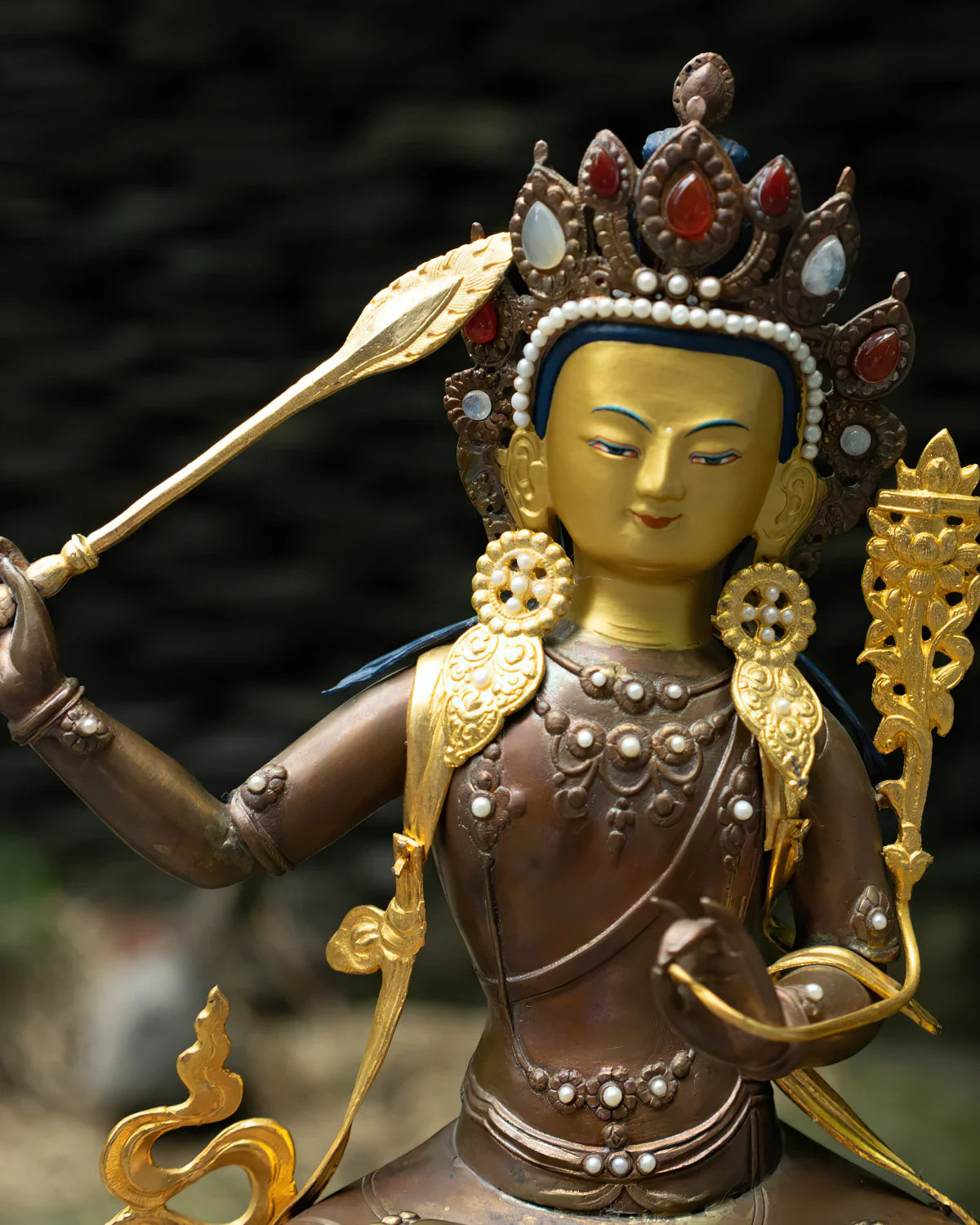 Manjushri 12-inch Statue