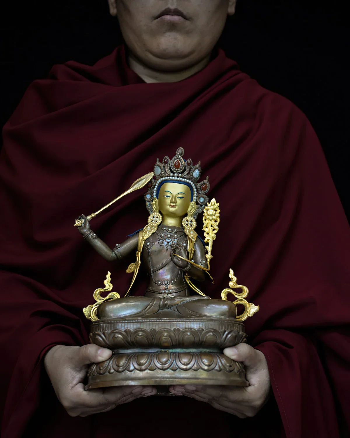 Manjushri 12-inch Statue