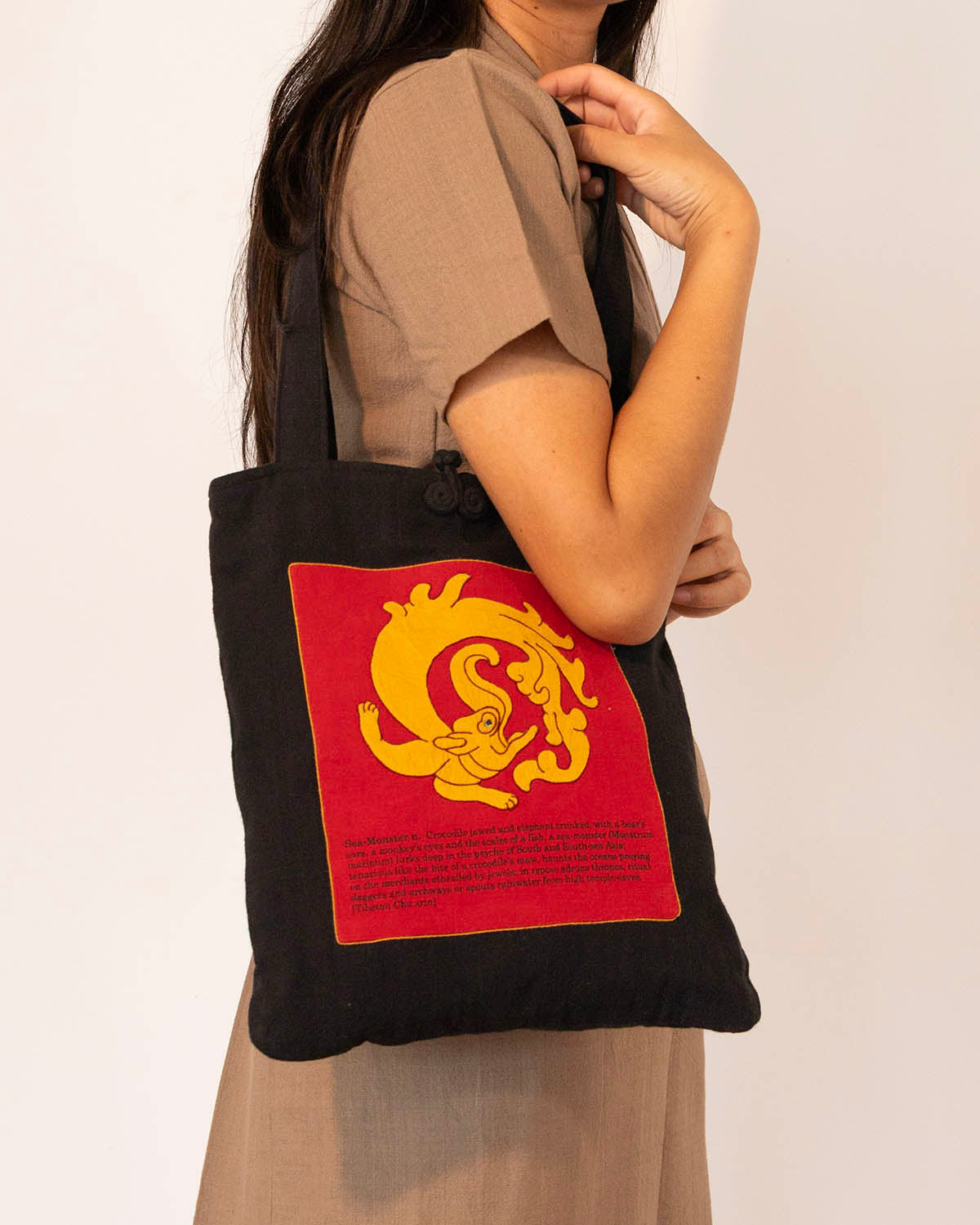 Tibetan Sea Monster Tote