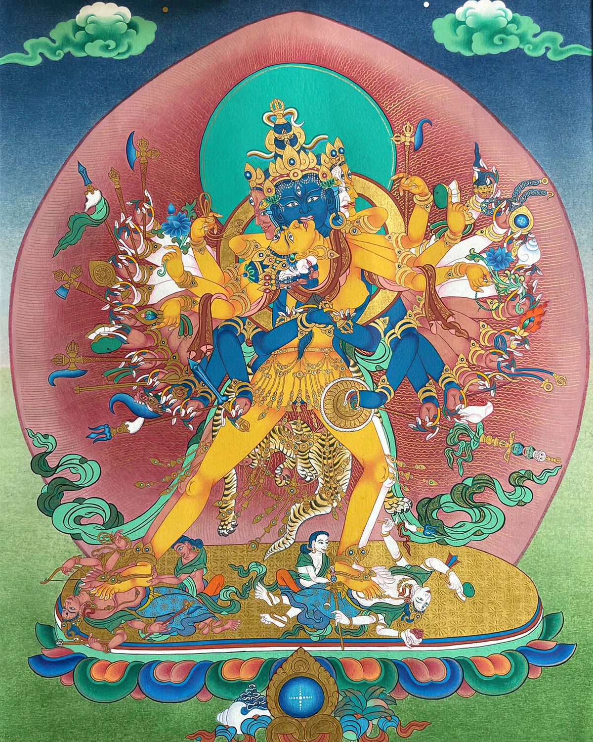 Kalachakra Painted Thangka