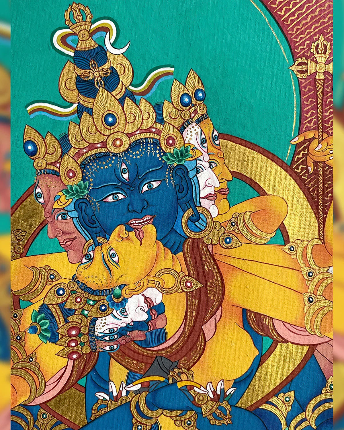 Kalachakra Painted Thangka