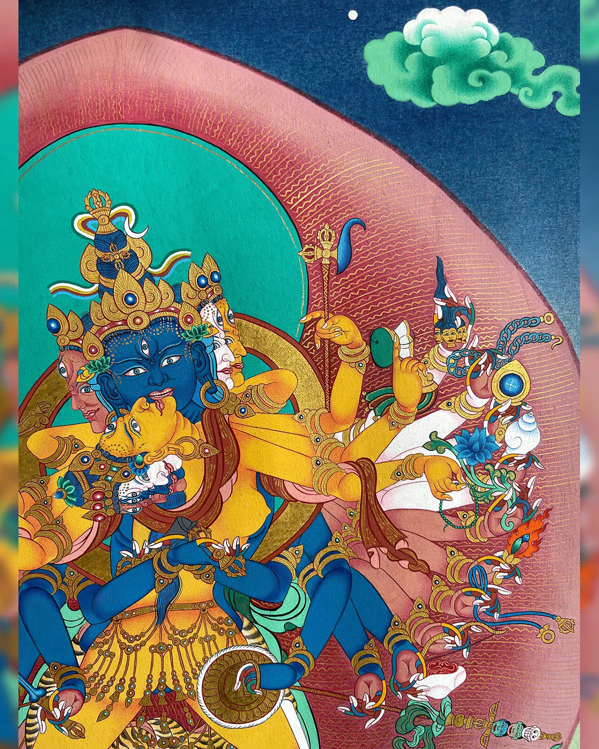 Kalachakra Painted Thangka