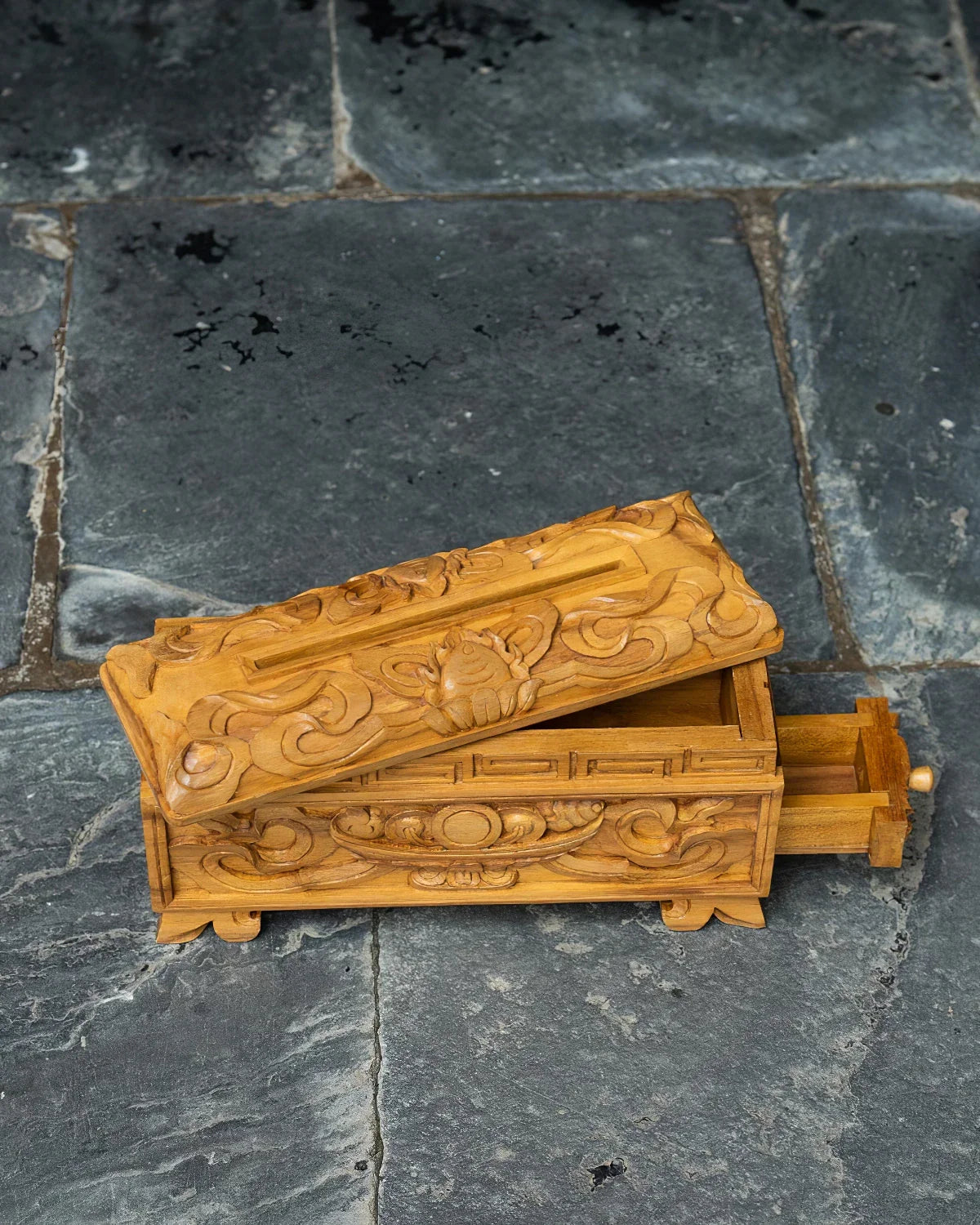 Carved Incense Burner - Small