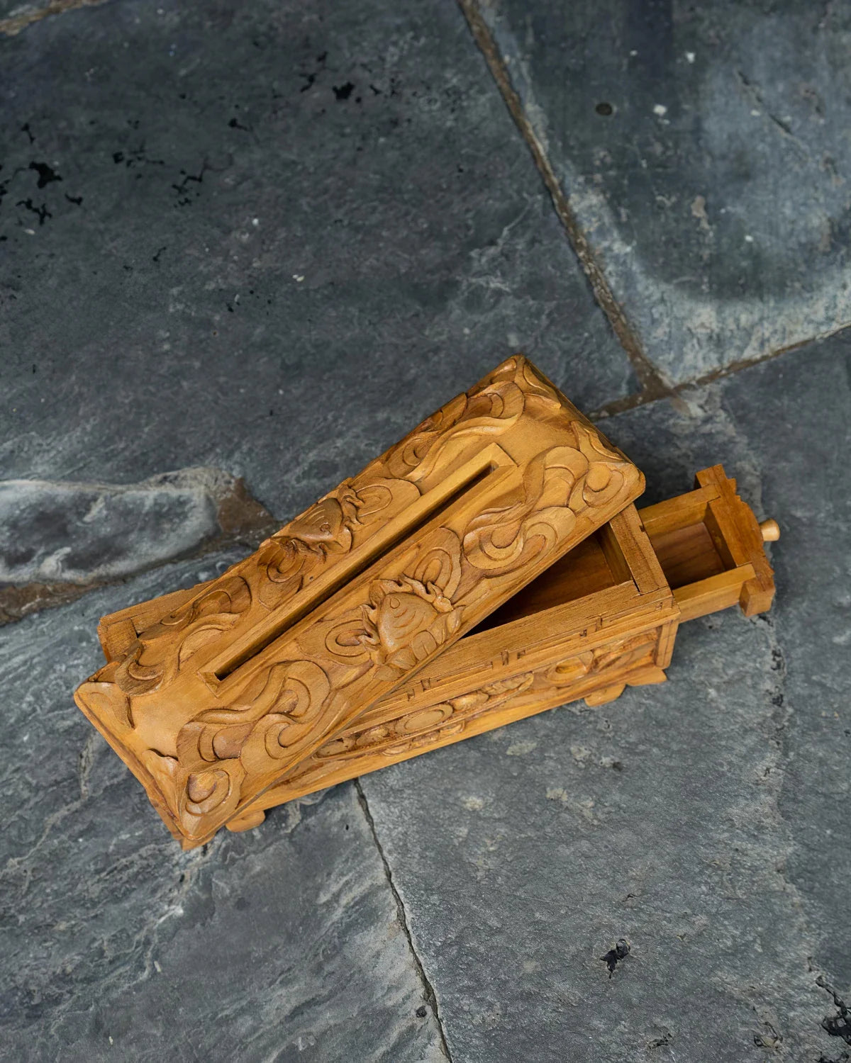 Carved Incense Burner - Small