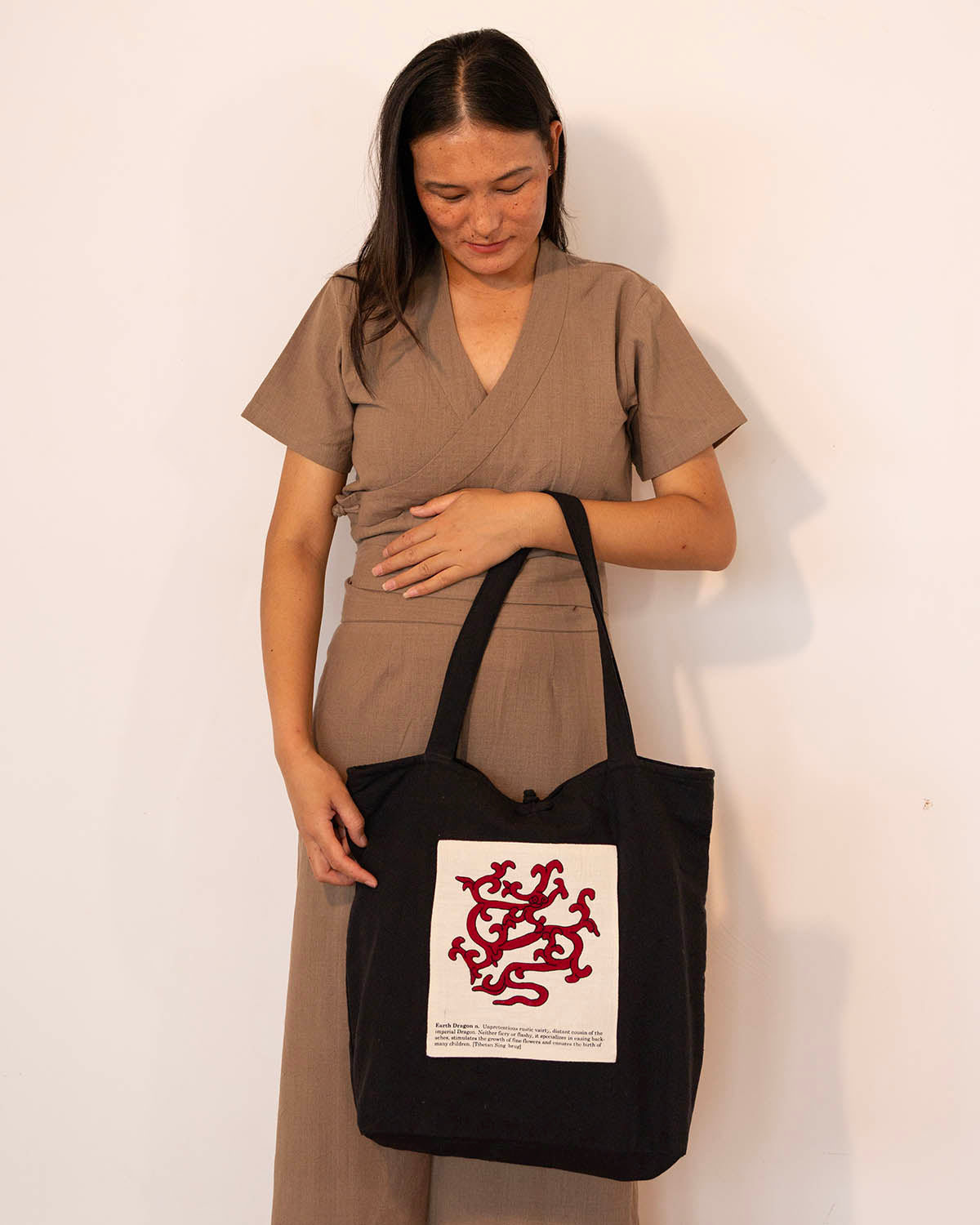 Tibetan Dragon Tote