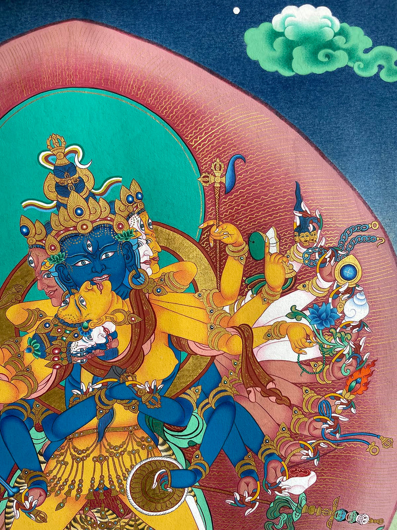 Kalachakra Painted Thangka