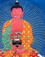 Buddha Amitabha Applique Thangka