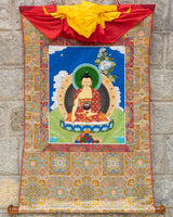 Buddha Shakyamuni (Detailed) Applique Thangka