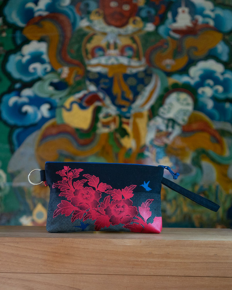 Birds & Flowers Anything Pouch