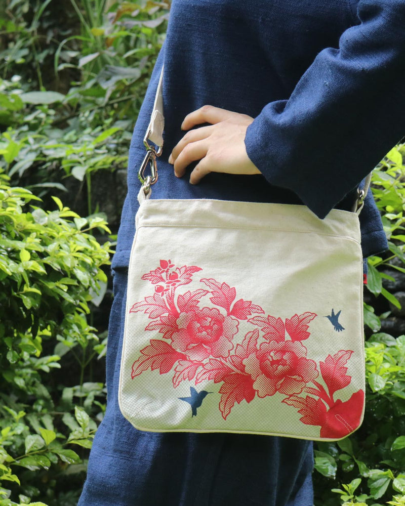 Birds & Flowers Sling Bag