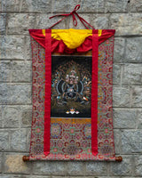 Vajrabhairava Solitary Hero Painted Thangka