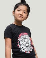 Snow Leopard T-shirt (Black)