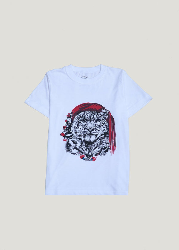 Snow Leopard T-shirt (White)