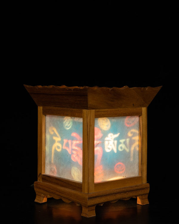 Prayer Wheel Night Lamp
