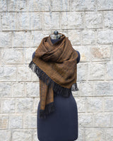 Wool Scarf - Olive Green