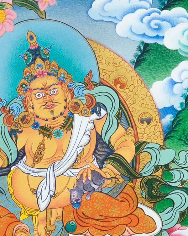 Zambhala Painted Thangka