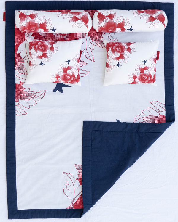 Birds and Flowers Baby Bedding Set