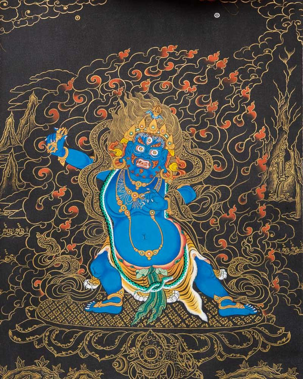 Vajrapani Painted Thangka